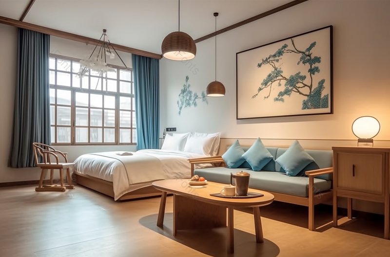 简约大气唯美干净的民民宿,高清,摄影图,摄影图片,图片大全,摄影图免费下载